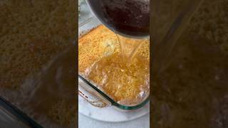 Basbousa with Cream Recipe ♥️ Arabic dessert recipe  Ramadan Recipes [upl. by Lefty]