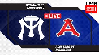 Monterrey vs Monclova Partido de Béisbol en Vivo Hoy Liga Mexicana de Béisbol [upl. by Ahsitram]