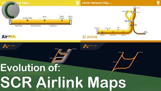 Evolution of SCR Maps  Part 4  Airlink and Airlink Shuttle [upl. by Alius145]