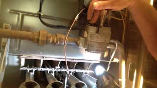 How to adjust furnace pilot light [upl. by Burdelle]