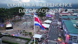 Costa Rica Independence Day Parade 2024 in 4k [upl. by Alenson]