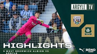 West Bromwich Albion v Plymouth Argyle highlights [upl. by Abroms609]