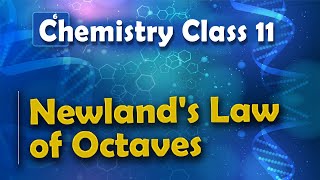 Newlands Law of Octaves  Periodic table  Chemistry Class 11 [upl. by Corella]