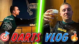 AUSWÄRTSSPIEL im BERLINCHEN 🎯 Darts Spieltagsvlog 😱 120er FINISH 🔥 [upl. by Atsok]