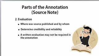 How to Write an Annotated Bibilography Part 2 [upl. by Lebatsirc]