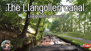 The Llangollen canal Llangollen to Trevor by narrowboat [upl. by Anez390]