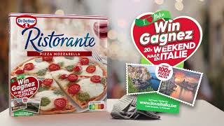 Dr Oetker Pizza Ristorante  Win een weekend naar Italie [upl. by Hayes]