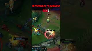 Samira amp LeBlanc Support vs Seraphine Bot amp Senna  🤔🔥🔥  Syrian Zed  leagueoflegends shorts [upl. by Ecirual]