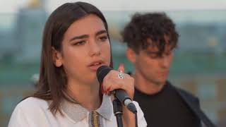 Dua Lipa  New Rules  Rooftop Acoustic Live Session [upl. by Eniamraj460]