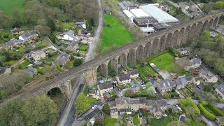 Denby Dale 360 Drone 11 Apr 24 [upl. by Nryhtak669]