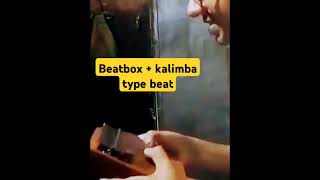 Beatboxing with a kalimba kalimba kalimbatree beatbox beatboxing lofi chill beats [upl. by Adnamahs13]