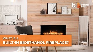 What is a builtin bioethanol fireplace [upl. by Sneve]