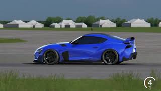 Toyota Supra GR A90 Tuned TGN X Prvvy  Assetto Corsa [upl. by Nennek372]