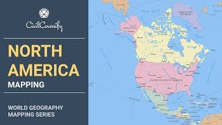 NORTH AMERICA  World Geography Mapping [upl. by George]