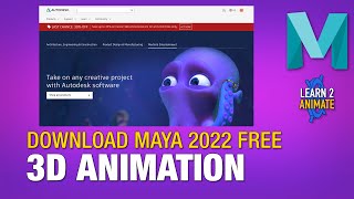 How to Download and Install Autodesk Maya for FREE Maya 2022 [upl. by Mohr298]