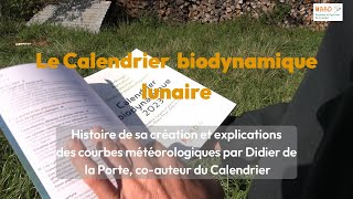 Calendrier biodynamique  historique et explications courbes météo  MABD [upl. by Ahsienad3]