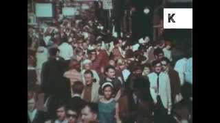 1960s London Overcrowded Streets [upl. by Aimehs]