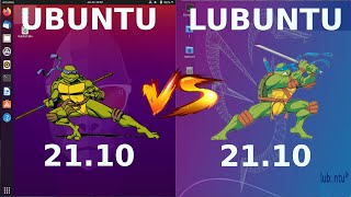 Ubuntu 2110 vs Lubuntu 2110 Comparing the Basics [upl. by Fiel52]