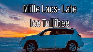 Mille Lacs Late Ice Fishing for TullibeeCisco [upl. by Nytram]