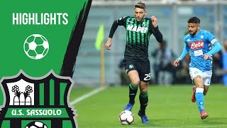 SassuoloNapoli 11  Highlights 201819 [upl. by Notyard529]