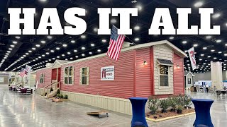 BRAND NEW single wide mobile home that TRULY has EVERYTHING Prefab House Tour [upl. by Jamaal]