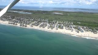 Aerial View from Nags Head to Oregon Inlet [upl. by Leodora26]