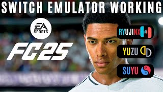 EA Sports FC 25 Working in Switch Emulators  Suyu vs Ryujinx vs Yuzu [upl. by Nawat]