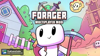 Forager Multiplayer Mod WIP  Online Coop Campaign  PencilPal BETA Full Gameplay 2023 [upl. by Romo]