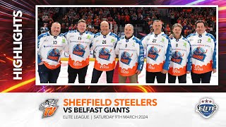 Sheffield Steelers v Belfast Giants  9th March 2024 [upl. by Jeu529]