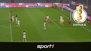 VAR und Lewandowski erlösen FCB FC Bayern  Eintracht Frankfurt 21  Highlights  DFBPokal [upl. by Enilatan]