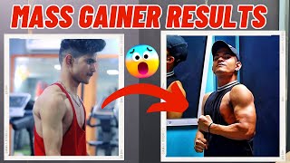 Teenager Mass Gainer Transformation  Mass Gainer Before After  Mass Gainer Results [upl. by Herby]