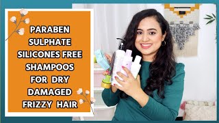 Paraben amp Sulphate free Shampoos for Dry Damaged amp Frizzy Hair  Waysheblushes [upl. by Liederman]