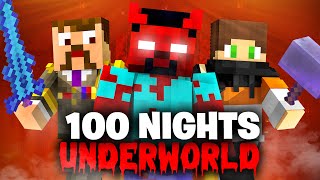 Trapped 100 Nights Inside The Underworld in Minecraft Movie [upl. by Gran]