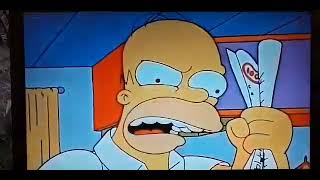 Homer Strangles Bart From Passing The Test [upl. by Laurens]