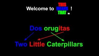 Dos oruguitas song from Encanto  Spanish lyrics amp English translation [upl. by Nois]