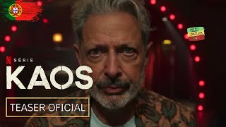 KAOS  Teaser Trailer Legendado PT  Jeff Goldblum  Temporada 1  Netflix [upl. by Ecyoj]