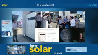 Intersolar 2023 ESS Europe liquid cooled battery trade show [upl. by Narba]