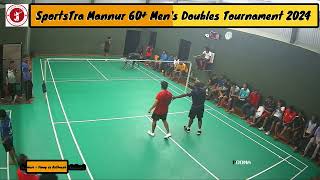 Sreehari  Vinay vs Ratheesh  Sudheesh  SPORTSTRA 60 Mens Doubles Badminton Tournament  2024 [upl. by Oneg]