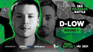 Dlow  Round 1  Final  DLOW vs ZEKKA  SBX KICKBACK BATTLE 2021 [upl. by Anisah]