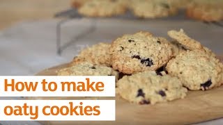 How to make oaty cookies  Recipe  Sainsburys [upl. by Fast]