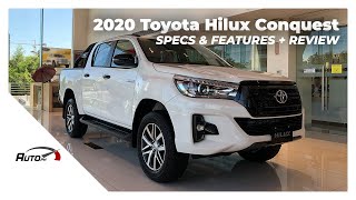 2020 Toyota Hilux Conquest 24 G 4x2  Exterior amp Interior Review Philippines [upl. by Elihu]