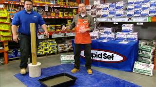 CTS Rapid Set for Pros  The Home Depot [upl. by Thurlow]