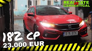 Honda Civic second hand Benzina automata futurista si la 23000 EUR nu e scumpa Ai luao [upl. by Wira127]