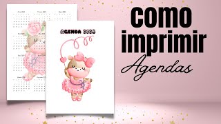 COMO IMPRIMIR AGENDAS [upl. by Kajdan]