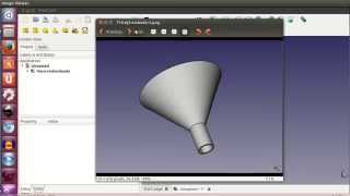 Tutorial de Freecad 1440 Usando conos [upl. by Rhianna]