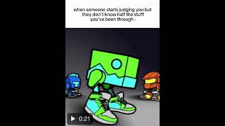 When Someone starts judging you geometrydash gdtop strangebehavior capcut gd shorts [upl. by Lelia]