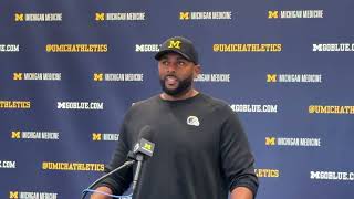 Michigan football injury updates and previewing National Championship Game rematch vs Washington [upl. by Tiersten]