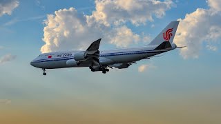 Air China B7478 landing in Dublin Airport with chinese prime minister on board ULTRA RARE [upl. by Trilbee746]