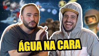 EU E MARCOS CASTRO FICAMOS MOLHADINHOS  ÁGUA NA CARA [upl. by Amekahs]