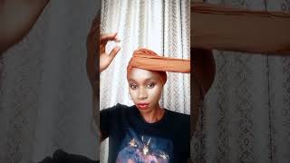 Quick Head WrapTurban Tutorial [upl. by Atreb]